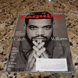 ESQUIRE Magazine April May 2025 CALEB WILLIAMS Cover Staple Bound